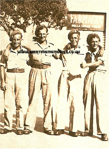 Albert & 8th Army Pals in Egypt